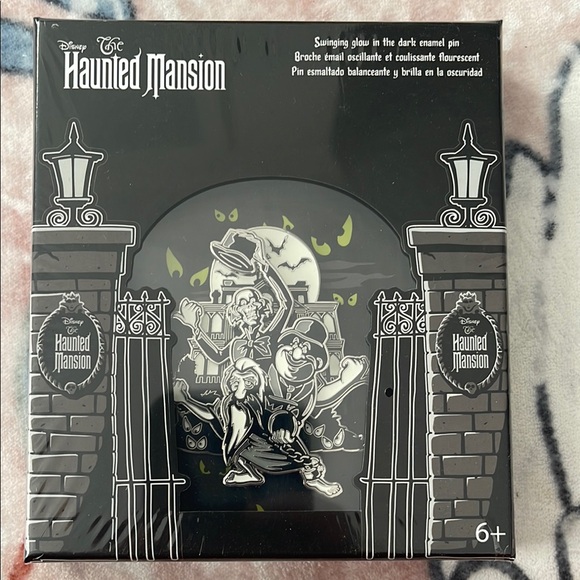 Disney Accessories - Disney Haunted Mansion Glow-in-the-Dark Pin